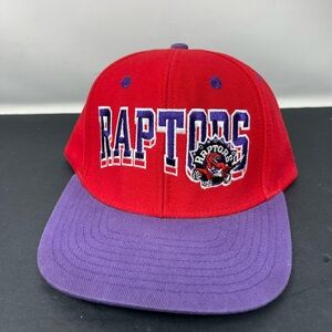 Toronto Raptors Snapback Cap Hat Vintage NBA Hardwood Classics Adidas OSFM New